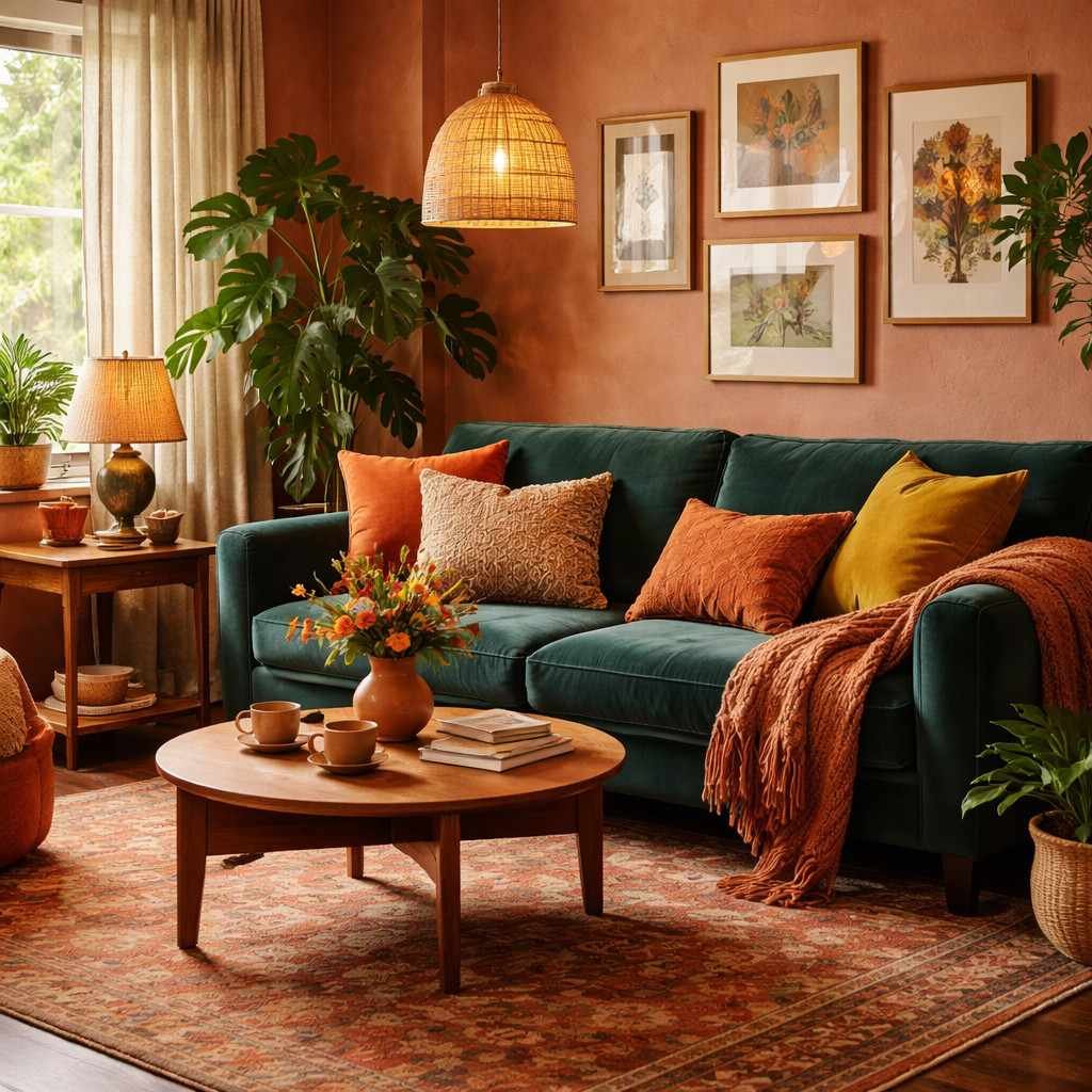 Cozy Colorful Living Room Ideas