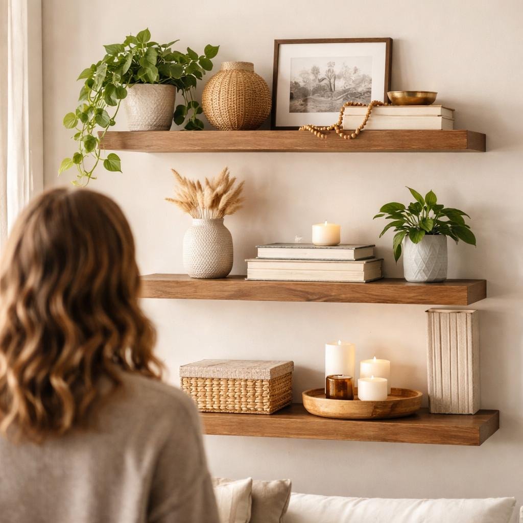 14 Shelf Decor Ideas for Living Room That Actually Look Good