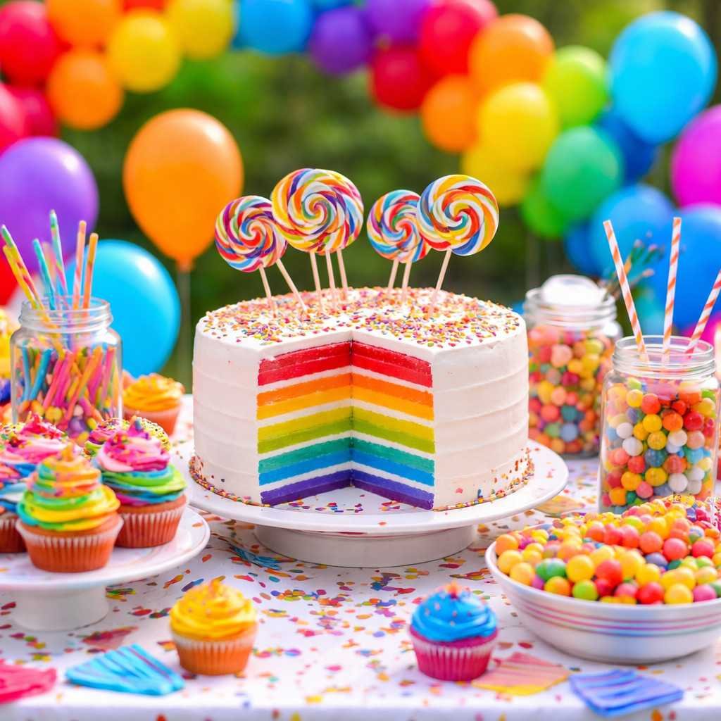 Colorful Birthday Party Ideas