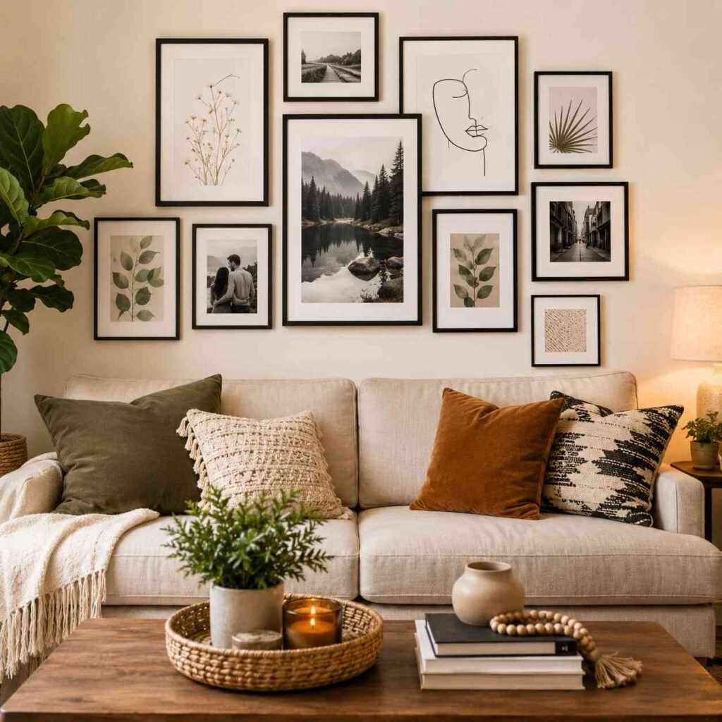 DIY Wall Decor Ideas for Your Living Room (Easy + Budget-Friendly)